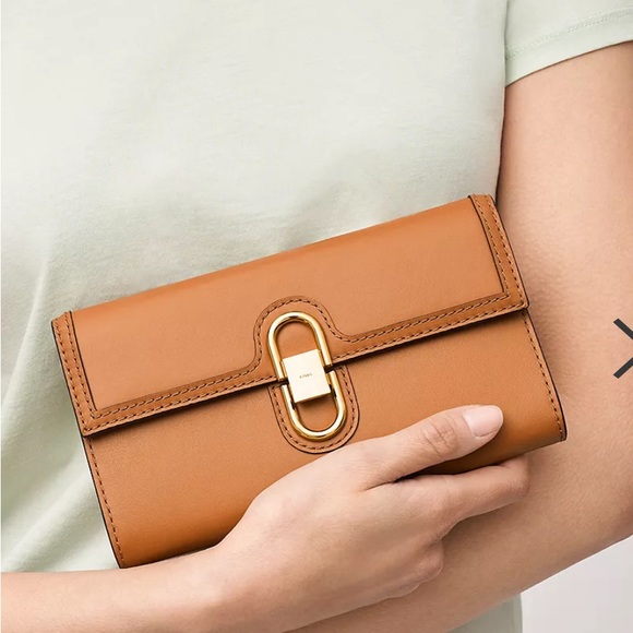 Woman's Handbags Fossil Avondale Wallet Crossbody - Picture 4 of 7